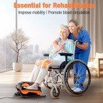 Portable Under Desk Elliptical with Remote Control