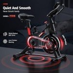 Home Exercise Bike with Digital Monitor & Comfort Seat