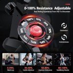 Home Exercise Bike with Digital Monitor & Comfort Seat