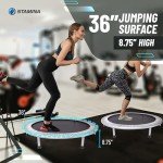 Stamina 36" Folding Trampoline with Audio Coaching