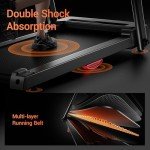 LONTEK 3.0HP Folding Treadmill with Heart Rate Sensor