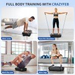 CrazyFeb Vibration Plate for Total Body Fitness