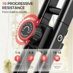 Pleny 5-in-1 Folding Exercise Bike for Home Gym
