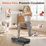 Vibration Plate Fitness Platform for Whole Body Workouts