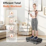 Vibration Plate Fitness Platform for Whole Body Workouts
