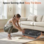 Vibration Plate Fitness Platform for Whole Body Workouts