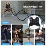 ZELUS Adjustable Weighted Vest for Workouts & Running