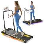 RuniRoX Portable Foldable Treadmill with Incline
