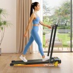RuniRoX Portable Foldable Treadmill with Incline