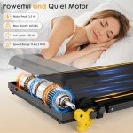 RuniRoX Portable Foldable Treadmill with Incline