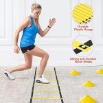Agility Ladder Training Set for Sports and Fitness