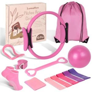 13-Piece Pilates Ring Circle & Ball Set