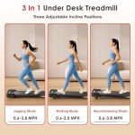 RuniRoX 3-in-1 Portable Under Desk Walking Pad