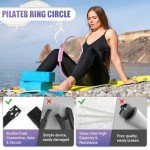 Paleclouds Pilates Ring with Training Poster & Bag