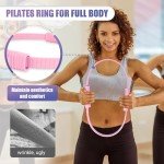 Paleclouds Pilates Ring with Training Poster & Bag