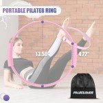 Paleclouds Pilates Ring with Training Poster & Bag