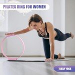 Paleclouds Pilates Ring with Training Poster & Bag