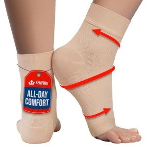 KEMFORD Ankle Compression Sleeve for Support
