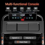 LONTEK 3.0HP Folding Treadmill with Heart Rate Sensor