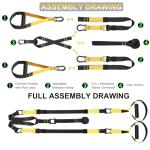 Home Resistance Training Kit with Straps and Guide
