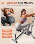 Sportsroyals Adjustable Squat & Row Machine