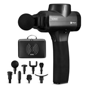 LifePro Deep Tissue Massage Gun with 8 Heads