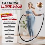 HPYGN Heavy Weighted Jump Rope for Fitness