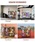 3-Tier Dumbbell and Yoga Mat Storage Rack