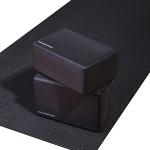Set of 2 High Density Yoga Blocks - Black