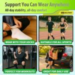 Calf Compression Sleeves for Varicose Veins & Pain Relief