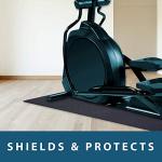 Exercise Equipment Mat for Home Gym - 30" x 66