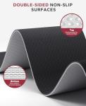 HAPBEAR Extra Wide Non-Slip Yoga Mat with Bands