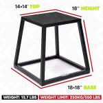 Rage Fitness Steel Plyo Box - 12-30 Inches