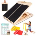 Adjustable Wooden Slant Board for Calf Stretching