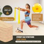 Adjustable Wooden Slant Board for Calf Stretching
