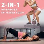 Heavy-Duty 2-in-1 Hip Thrust Belt for Everyone