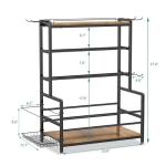 3-Tier Weight Rack for Dumbbells and Kettlebells