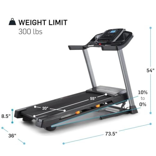 Nordictrack T 6.5 S Treadmill for Home Fitness