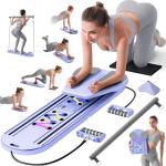 Portable 15-in-1 Pilates Reformer Board Set