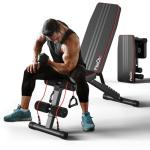 FitinOne Adjustable Weight Bench for Home Gym