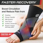 Adjustable Ankle Brace for Sprains and Pain Relief