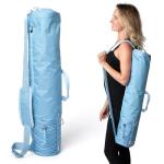 FitLete Large Waterproof Yoga Mat Bag – Sky Blue