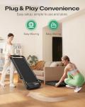 UREVO 2-in-1 Folding Treadmill with LED Display