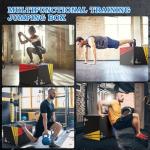 3-in-1 Foam Plyo Jump Box for Home Gym