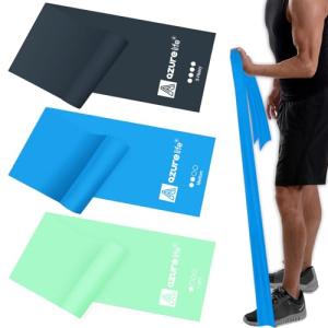 AZURELIFE Professional Non-Latex Resistance Bands Set
