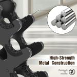 4-Tier Dumbbell Rack for Home Gym Storage