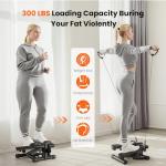 Mini Stair Stepper with Resistance Bands - Full Body Workout