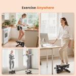Mini Stair Stepper with Resistance Bands - Full Body Workout