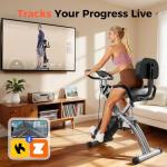 YOSUDA 5-in-1 Folding Exercise Bike for Seniors