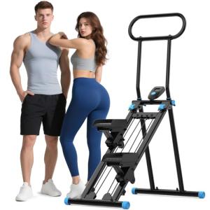 Folding Stair Stepper Cardio Machine for Home Fitness